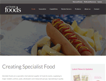 Tablet Screenshot of glendalefoods.com